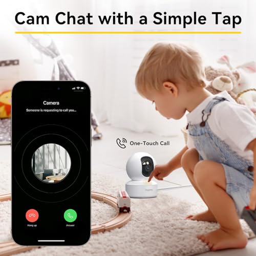 BoyKeep Indoor Camera - 2K Pet Camera, 5G/2.4GHz WiFi Cam - Image 4