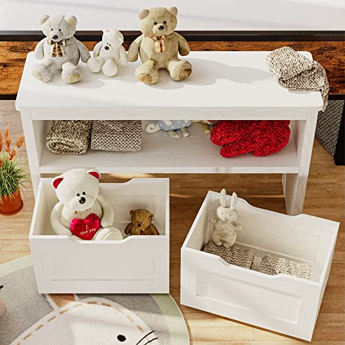 IRONCK Toy Storage Organizer with Drawers, Floor Toy Box - Image 5