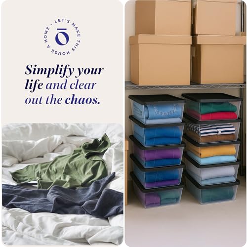 HOMZ Snaplock, Small Clear Plastic Storage Organizer | All Products - Image 7