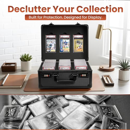Graded Card Case – PSA Display Lid, 3 Row Card Storage Box - Image 7