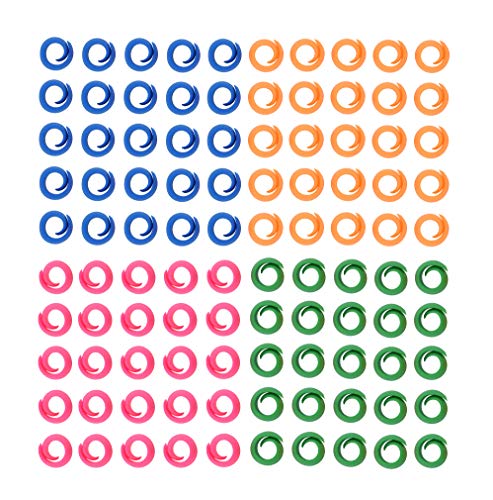 Mandala Crafts 100 Silicone Thread Wraps Spool Savers Sewing - Image 3