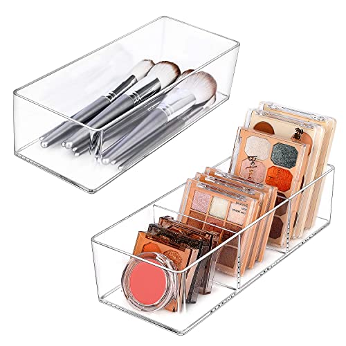 JessLab Acrylic Organizer, 2PK Cube Sections Makeup - Image 2