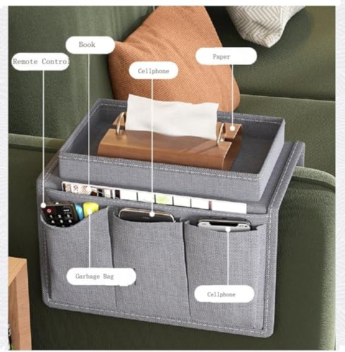 Sofa Armrest Organizer,TV Remote Holder Sofa Organizer - Image 6