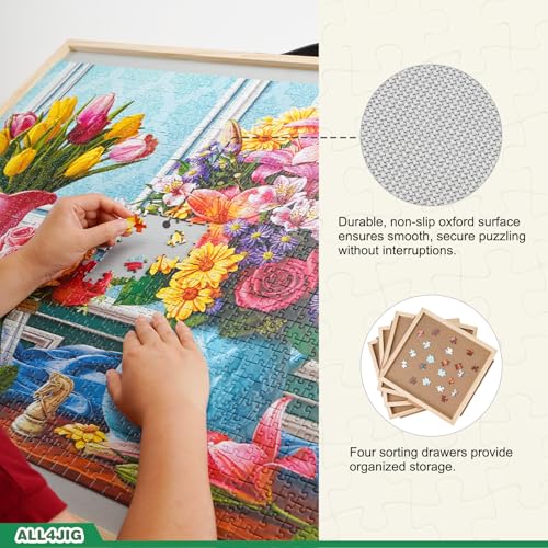 ALL4JIG 2000 Pieces 2-in-1 Tilting & Rotating Puzzle - Image 6