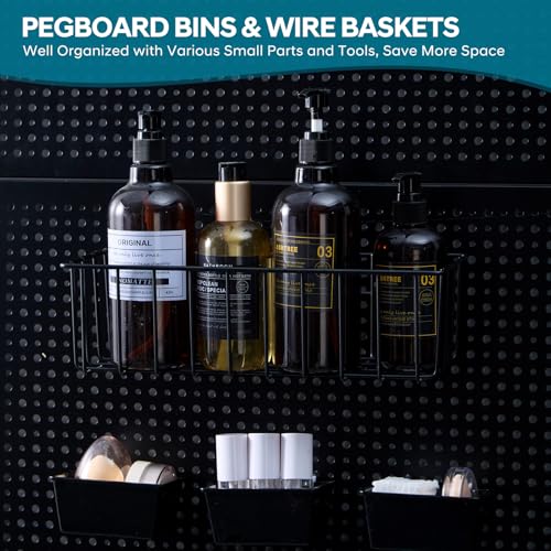 246PCS Pegboard Accessories Organizer Kit,Includes Pegboard Hooks - Image 7