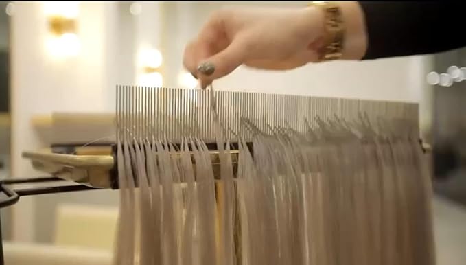 FAH Hair Extensions Holder – Salon Trolley Clip for Organizing, Drying & Styling – Clip-On Trolley for Hair Extention Install