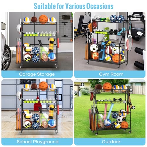 Sports Equipment Garage Organizer - Heavy Duty Garage - Image 7