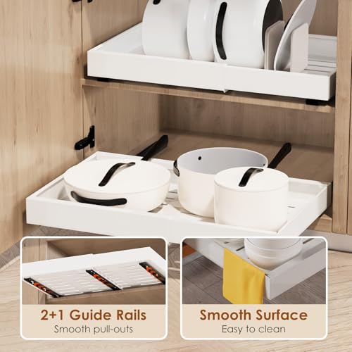 1 Pack Expandable Pull Out Cabinet Organizer 21" - Image 6