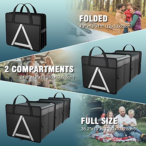 K KNODEL Trunk Organizer Storage with Cooler for Car - Image 4