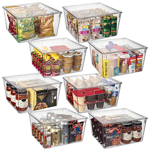 ClearSpace Plastic Storage Bins with Lids, Pantry Organizer - Image 2