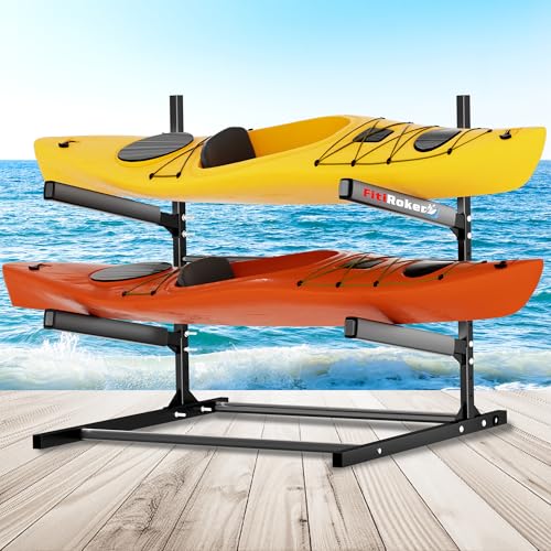 Kayak Storage Rack, Garage Stand, 100 lbs Per Tier - Image 2