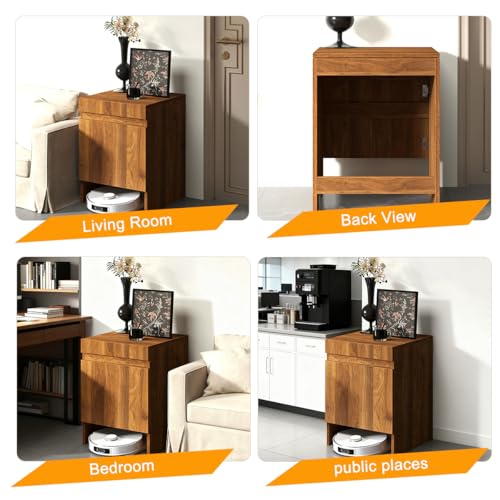 Robot Vacuum Stand Hidden Cabinet, Storage Cabinet | Home Organization - Image 8