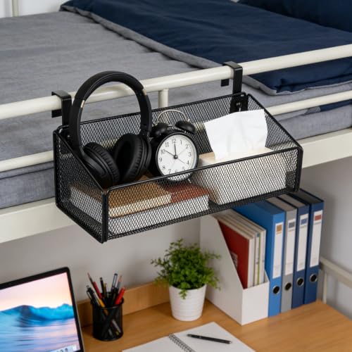 Bedside Caddy Hanging Storage Basket No-Drill – | Home Organization - Image 3
