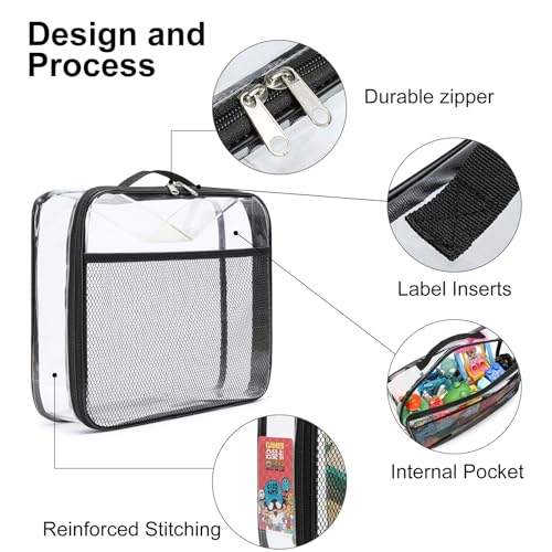 4 Pack Toy Storage Organizer Bags 13.7"L x 2.7"W x 9.7"H | - Image 5