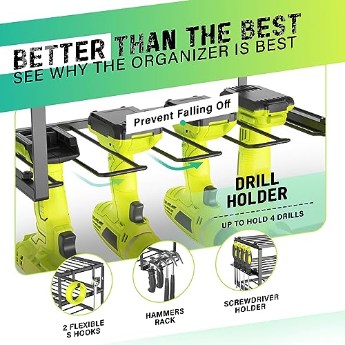 Power Tool Organizer, Heavy Duty Iron - Image 4