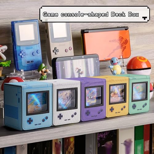 Retro Gaming Console Appearance Deck Box for MTG Commander (Pink) - Image 7