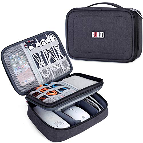 BUBM Electronic Organizer, Double Layer Travel Gear Bag - Image 2