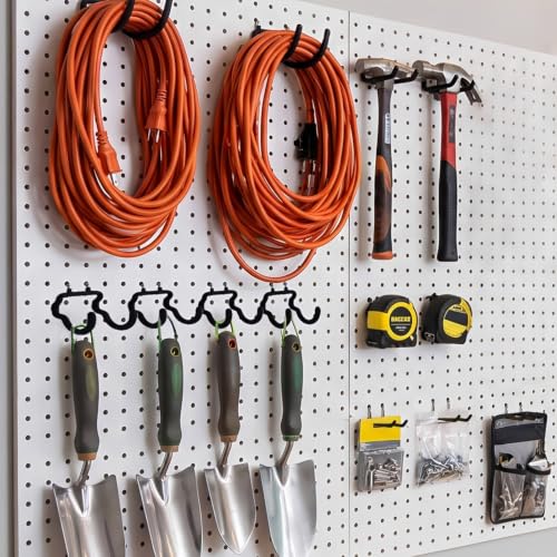 8PCS Garage Storage Hooks Set, Heavy Duty Steel Utility Hooks - Image 3