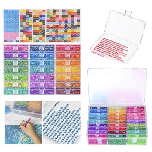 QTFOUND Diamond Art Painting Storage 1pack 27pcs Storage - Image 2