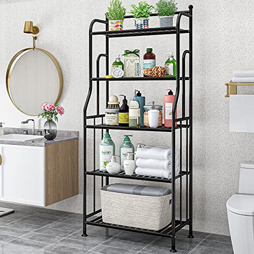 5 Tier Metal Plant Stand Iron Holder Storage Shelf | Home Organization - Image 6