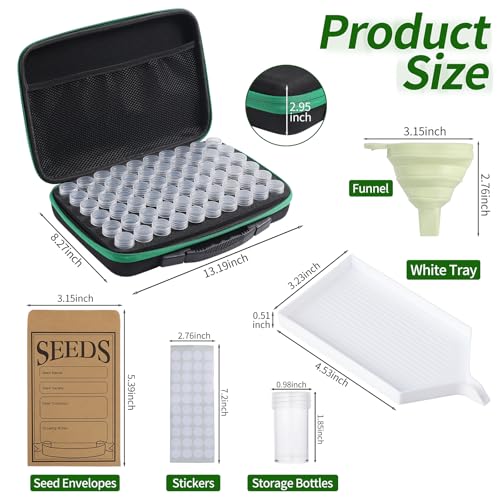 Douorgan Seed Storage Box, Portable Seed Saving Box - Image 4