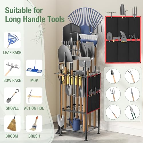 Garden Tool Organizer,Metal Yard Tool Organizer - Image 6