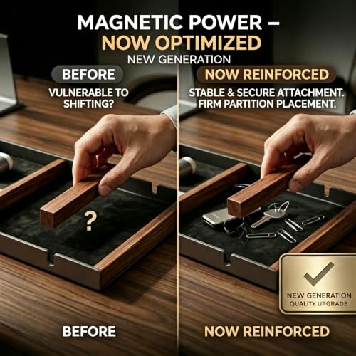 Magnetic Modular Desk Organizer & EDC Valet Tray — Your Order - Image 4