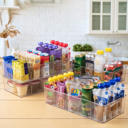ClearSpace Pantry Storage Bins with Removable Dividers, XL - Image 7