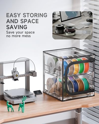 YOOPAI 3D Printer Filament Storage Box – 2 Tier Filament - Image 6