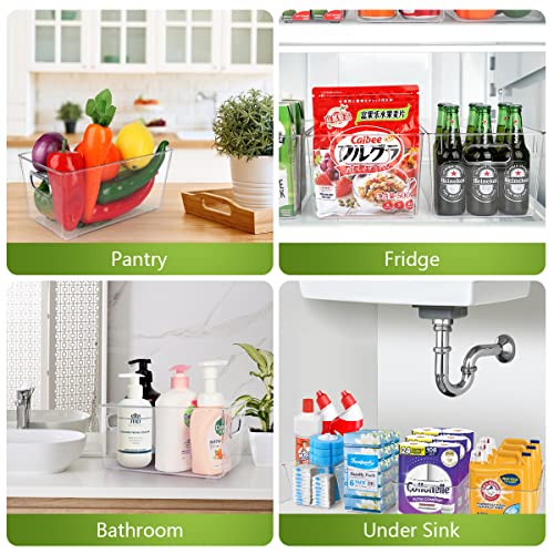 Set Of 10 Refrigerator Pantry Organizer Bins, Clear | All Products - Image 5