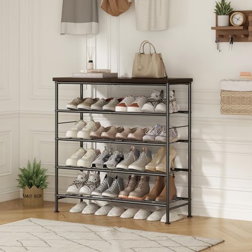 SUOERNUO 5 Tier Shoe Rack Organizer for Closet Shoe Storage - Image 6