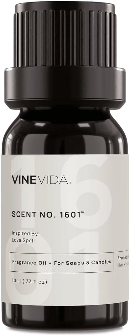 VINEVIDA [0.33oz] Scent No.1601 Fragrance Oil - Made in USA Candle Scents for Candle Making - Fragrance Oil - Scents for Soap Making