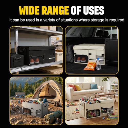 Foldable Car Trunk Organizer with Multi-Compartment – - Image 8