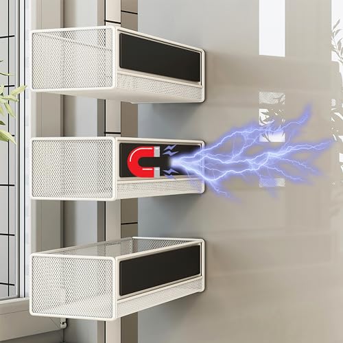 Magnetic Shelf Fridge Basket Bin for Washer Dryer Locker - Image 5
