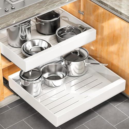 Kitstorack Pull out Cabinet Organizer, Expandable(12"-20") Heavy - Image 2