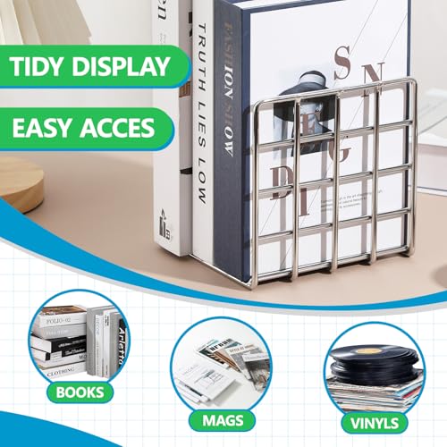 AceOrbit Metal Magazine Rack Holder, 304 Stainless Steel - Image 4