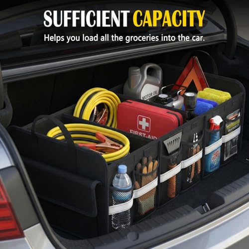 Trunk Organizer for SUV, Large trunk organizer for car - Image 3
