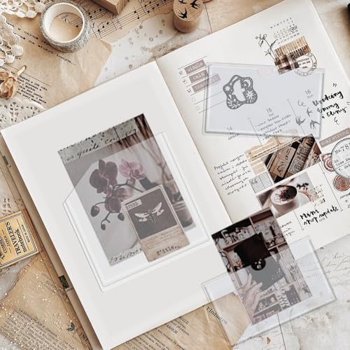 12 Pack Adhesive Pockets for Planners, Clear Corner Storage - Image 8