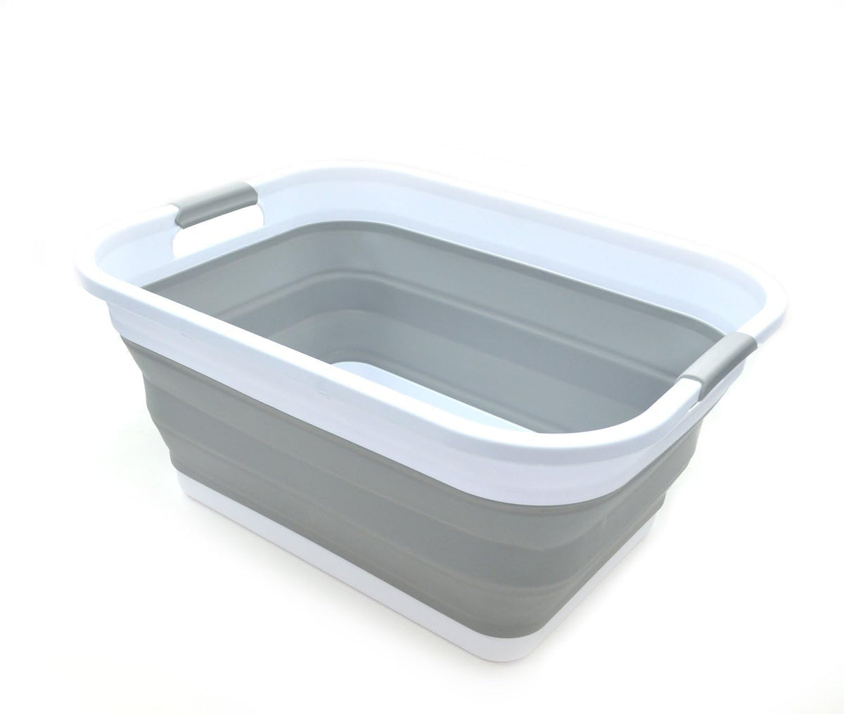 SAMMART 41L (10.8 gallon) Collapsible Plastic Laundry - Image 1