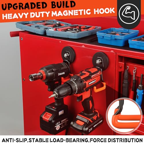 Pro-Mag Upgraded Heavy Duty Magnetic Garage Hooks,4 Pack - Image 5