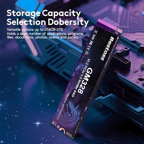 Bestoss 2TB NVMe M.2 SSD PCIe 3.0 M.2 2280 SSD,Internal SSD - Image 6