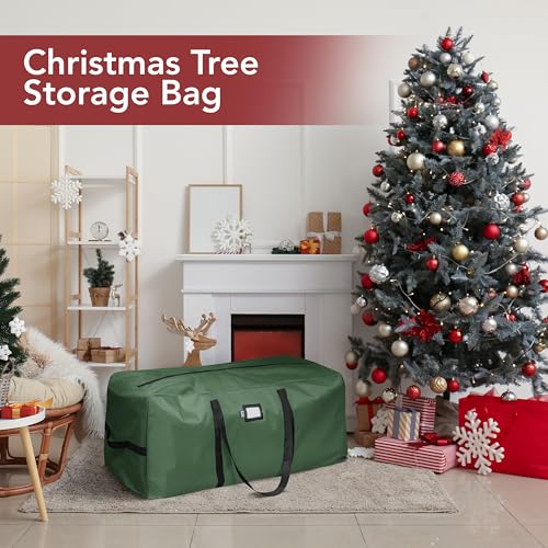 Christmas Tree Storage Bag Waterproof 9ft Green - Image 7