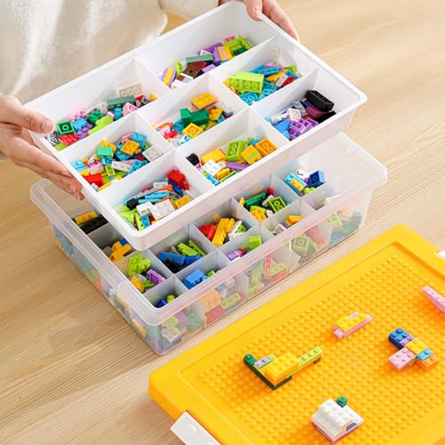 Building Block Organizer Bin, Building Baseplate Lid - Image 3