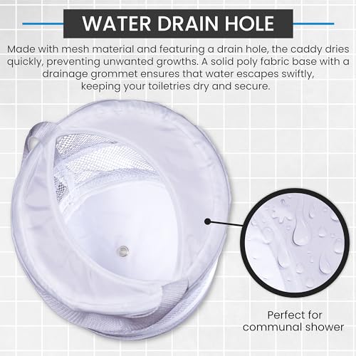 Handy Laundry Portable Shower Caddy – Foldable Mesh Organizer - Image 6