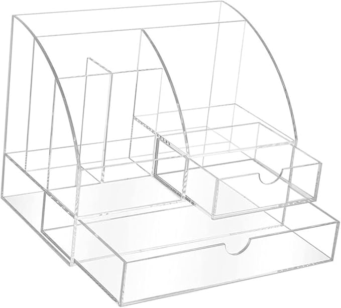 Acrylic Desk Organizer Drawer Makeup Box for Vanity Office Desktop Storage Box