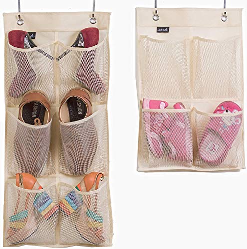 MISSLO Hanging Organizer Over The Narrow Closet Door For Shoes - Image 4
