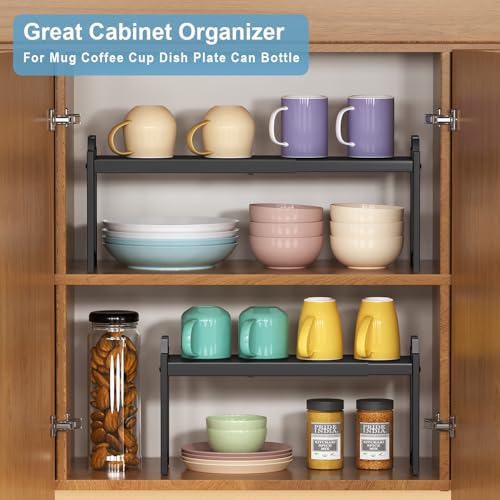 Narrow Expandable Cabinet Shelf Organizer 5.51" Width - Image 6