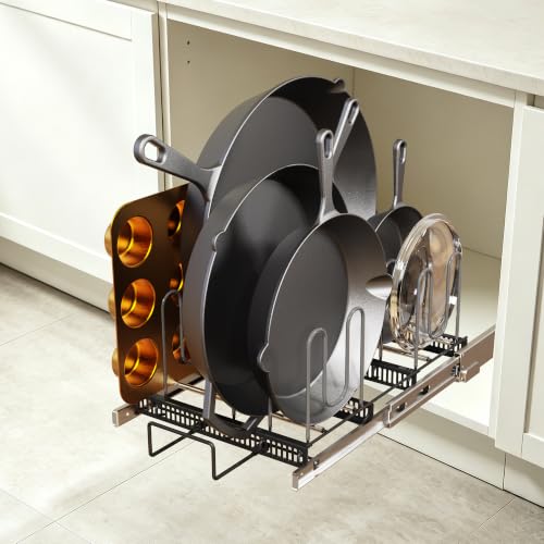 Pull Out Pots and Pans Organizer Under Cabinet - Image 2