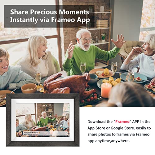 Frameo 10.1 Inch WiFi Digital Picture Frame，1280 * 800IPS HD - Image 6