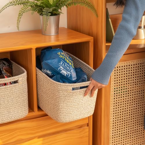 OIAHOMY 4 Pack Storage Baskets for Organizing 15L Cube - Image 6